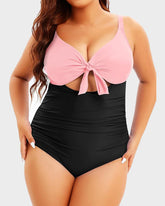 Women's One Piece Tummy Control Bathing Suit Cutout Swimwear
